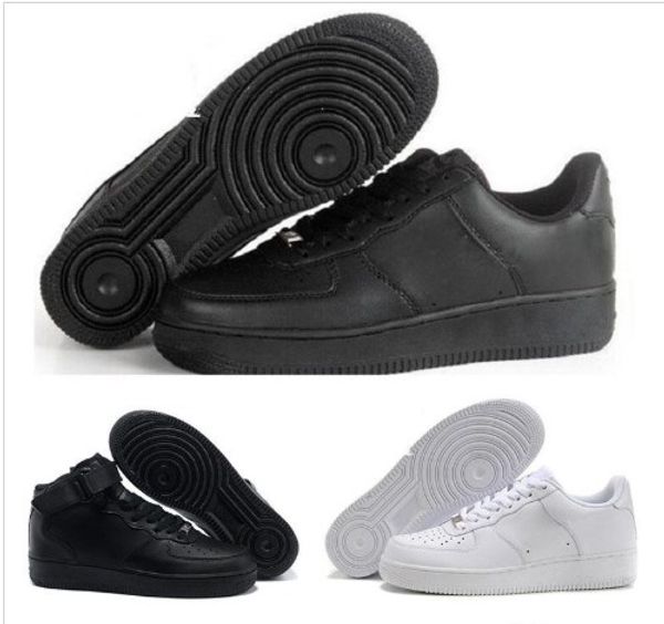 

Brand men women fa hion de igner hoe neaker all white black 1 one low high for cheap