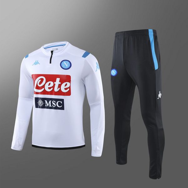 

2019 2020naples paris real madrid ronaldo rome ajax19 20 suit football training sportswear clothes jogging barcelona messi soccer wear, Black