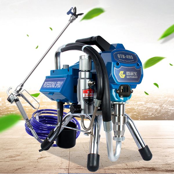 

professional airless spraying machine professional airless spray gun 2500w 2.5l paint sprayer 495 painting machine tool