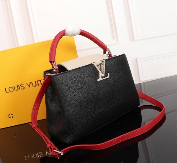 

l19 international brand lady holding bag fashion entertainment bag classic charm exquisite fashion design party deliv, Black;red
