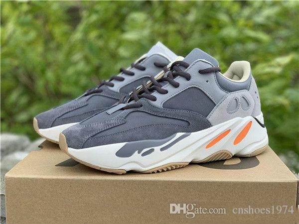 

2019 wholesale 700 wave runner mens women designer sneakers 700 v2 static magnet tephra kanye west sport shoes