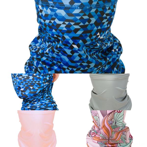

o0llg i cant breathe bandana face anti outdoor breathable cover magic scarf cycling mask dust scarf protective masks, Black