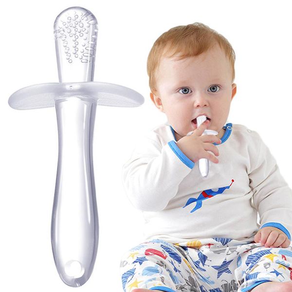 

warmom infant baby safe силиконовые teether стик детские прорезыватель зубная щетка зубной малышей chews игрушки силикона молярная младенца
