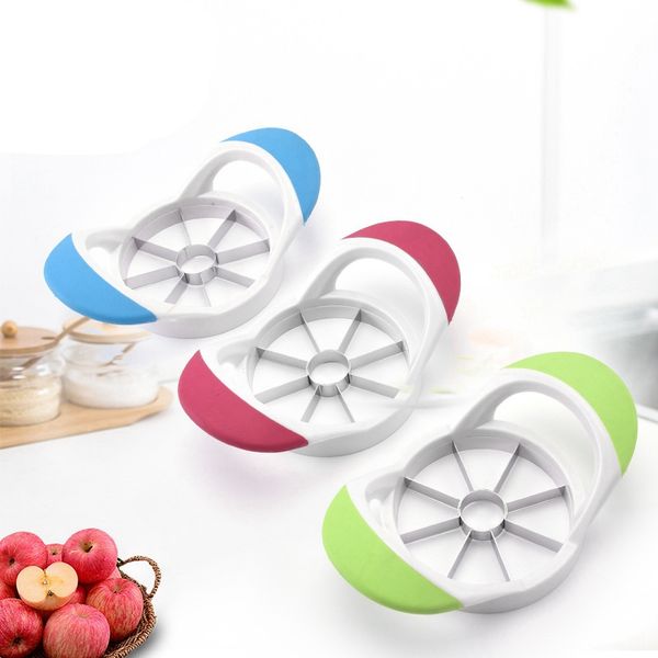 Cozinha de aço inoxidável Slicers Corer Ferramentas Ferramentas Fácil Cutter Cut Cut Fruit Faca Cortadores para Apple Pear Go Splitter Nuclear DBC BH3757