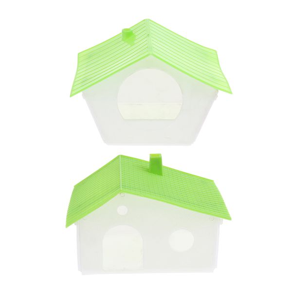 

2pcs hamster house villa bird house small animal supplies hamster accessories for hamster, squirrels, birds