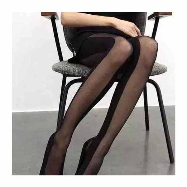 

womens casual stockings new designer splice sock womens brand tights solid color over stockings 2020 new wholesale perspective socks, Black;white