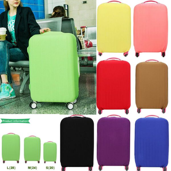 

18 ~ 30travel luggage cover protector elastic suitcase dust-proof pure color