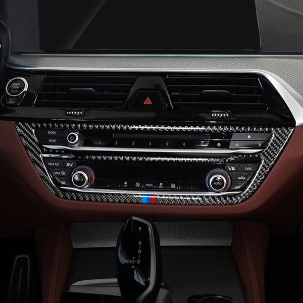Auto-Innenzubehör, Kohlefaser, Klimaanlage, CD, Flugzeug-Aufkleber und Abziehbilder, Auto-Styling für BMW X3 G01 5er G30