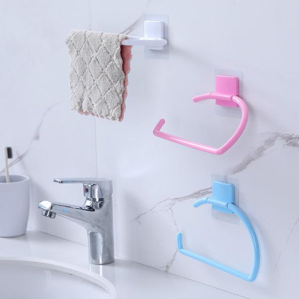 

portable towel rack kitchen cleaning rags holder bar hanging holder bathroom cabinet rack home organizer towel holder#1227