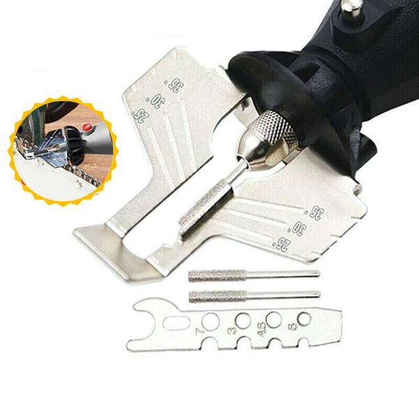 

5pcs grinding tool sharpening attachment accessory kit saw serrated set