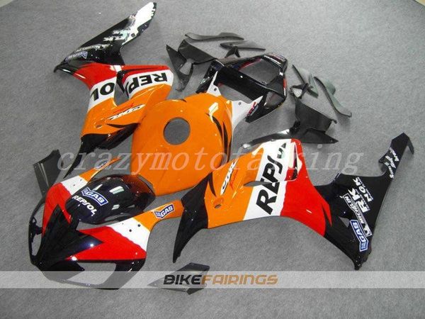 

новые комплекты обтекателей для литья abs на мотоциклах 100% подходят для honda cbr1000rr 06 07 2006 2007 комплект обтекателей для кузова cu