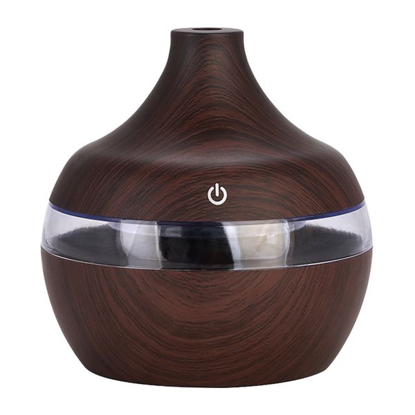 

home office 300ml usb electric aroma air diffuser wood ultrasonic air humidifier essential oil aromatherapy cool mist maker