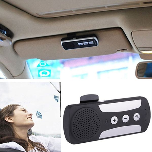 

bluetooth 3.0 handdual link visor mount car multipoint speakerphone kits
