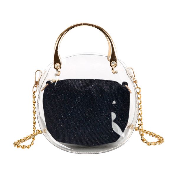 

maison fabre bag messenger bag women fashion crossbody two pieces messenger jelly transparent shoulder