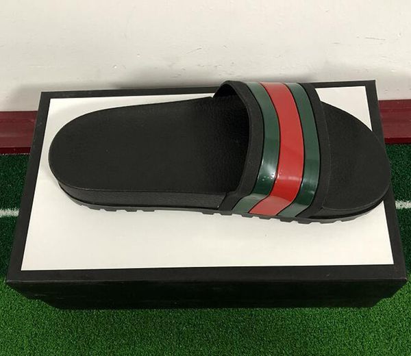 

новый luxury flat тапочки summer beach слайды ace bee tiger холст кожа мода сандалии дети мужчины конструктор широкий плоский башмачок, Black;grey