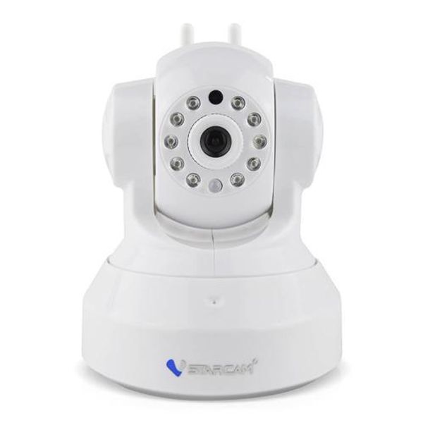 VStarcam C37-AR antena dupla 720P inteligente de alarme IP Wireless Camera ONVIF RTSP Protocolo IR Night Vision - Branco