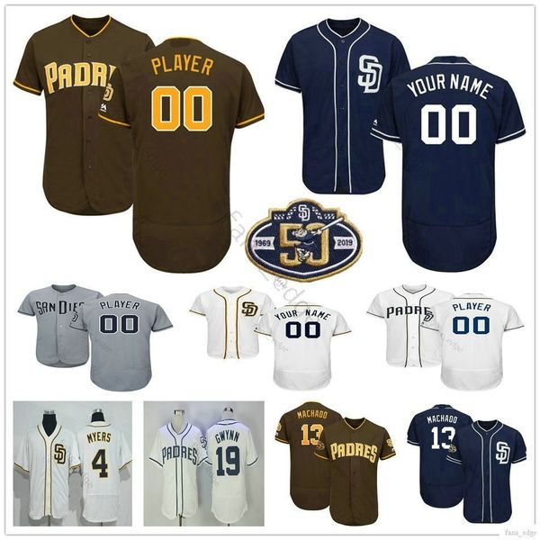 

Custom San Diego #31 Dave Winfield Eric Hosmer 33 Franchy Cordero 27 Francisco Mejia Padres Man Woman Kids Youth Baseball Jerseys