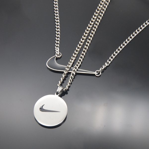 

High Street Мужчины ожерелье Мода Хип-хоп Ожерелье Две пьесы Мужчины ожерелье ювелирные изделия для влюбленных