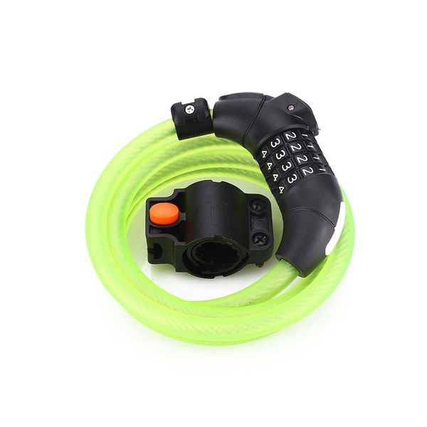

lock bike anti theft passward bicycle steel wire mountain outdoor safe