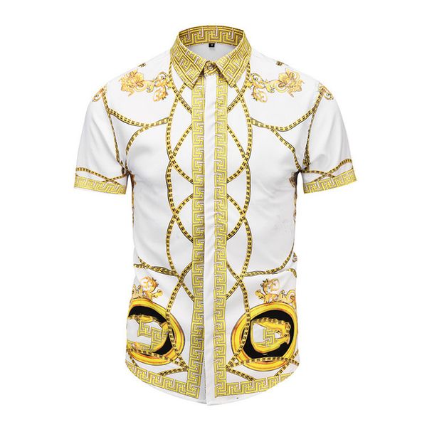 

mens versace мода seestern брендовая одежда рубашки платья 3d печати медуза рубашки мужчины с длинным рукавом партии клуб дизайнер топы чело, White;black