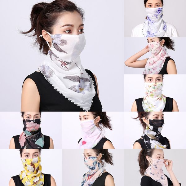

hsuxw silk hot sell mouth mask легкая маска для лица шарф защита от верховой езды наружные солнцезащитные маски защитный 2020 шарф носовой п, Black