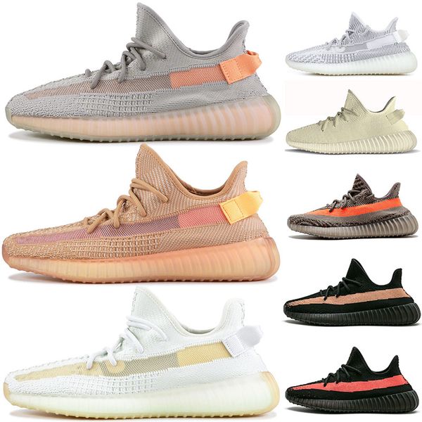 

Kanye we t clay v2 white tatic reflective rainbow di coloration men running hoe hyper pace true form men port de igner neaker trainer, Black;green