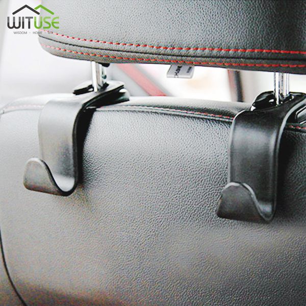 

1/4pcs car rear seat hook interior auto products bearable 20kg for hanging car clothes bag organizer hook seat headrest holder