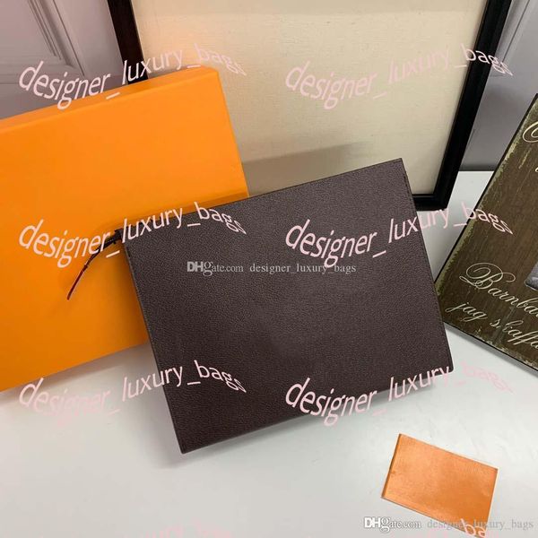 

fashion luxury designer clutch bag classic flower print check handbag brand wash bag leather clutch bag