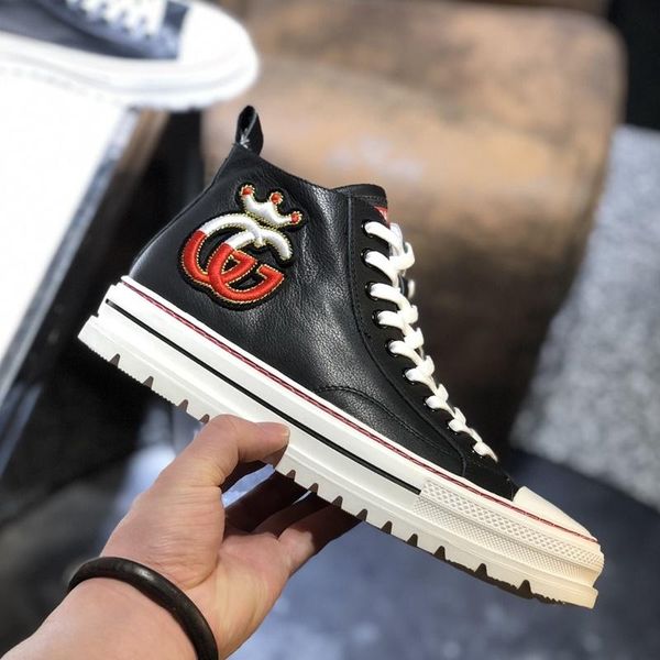 

b9 new trend fashion casual men shoes, outdoor travel sport luxury men shoes in original box packaging zapatos hombre, Black