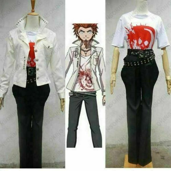 

аниме данган ронпа леон кувата косплей костюм на заказ, Black;red