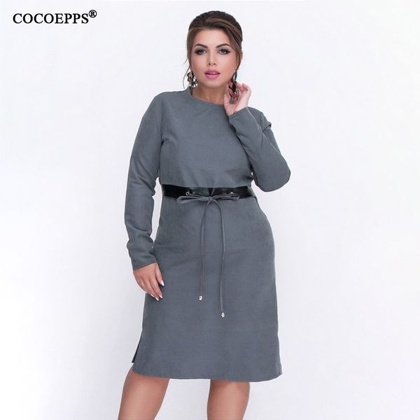 

5xl 6xl 2018 autumn velvet big size women dress winter female plus size dress bodycon large sizes elegant party, Black;gray
