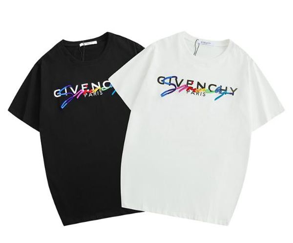 

men women t shirt printed hip hop short sleeve tees men's t-shirts, White;black