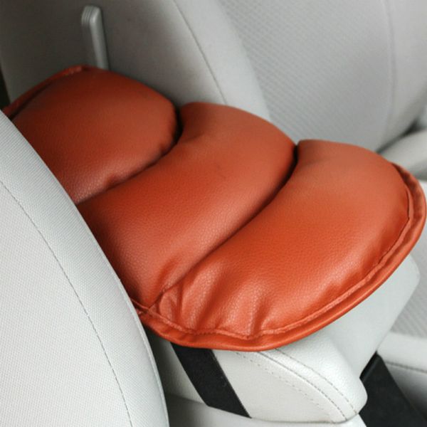 

universal car seat cover soft leather auto center armrest console box armrest seat protective pad mat car arm rest cover hot