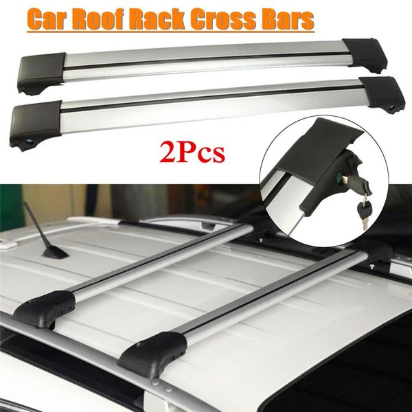 

2pcs universal car roof rack cross bar luggage carrier for raised rail 93-99mm