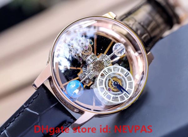 

Luxury epic x chrono watch for men cele tial body watche men 45mm five time zone olar wri twatche