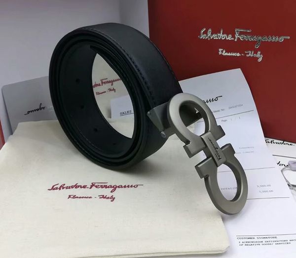 

Black fa hion men belt de igner cla ic brand belt 3 4cm lei ure belt luxury men de igner belt, Black;brown