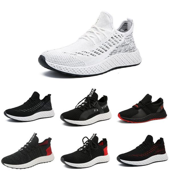 

новое поступление мужские кроссовки тройной черный белый красный chaussures мужские тренеры ходьба бег трусцой спортивные кроссовки винтаж 3