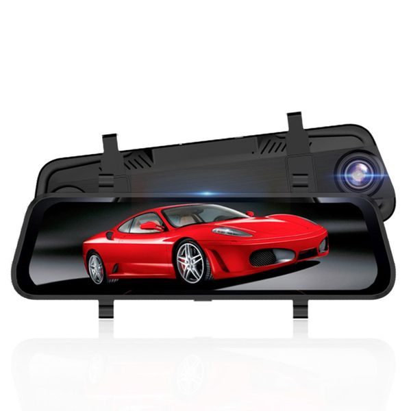 

rearview mirror driving recorder 10 inch full screen driving recorder 12 million hd night vision double lens reversing car