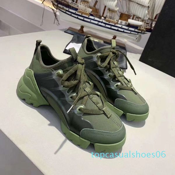 

designer shoes connect sneaker for women vintage trainers classic black neoprene vacuum outsole increase 5cm flower triple s dad t6
