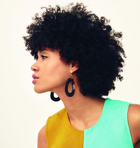New Hot Beauty Hairstyle Short Soft Kinky Curly Wig African Ameri