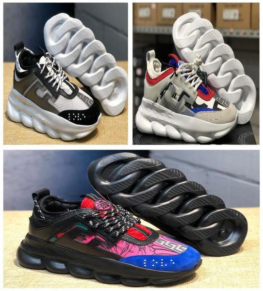 

2019 chain reaction neaker male men brand luxury de igner hoe female women port trainer running ca ual fa hion hoe neaker