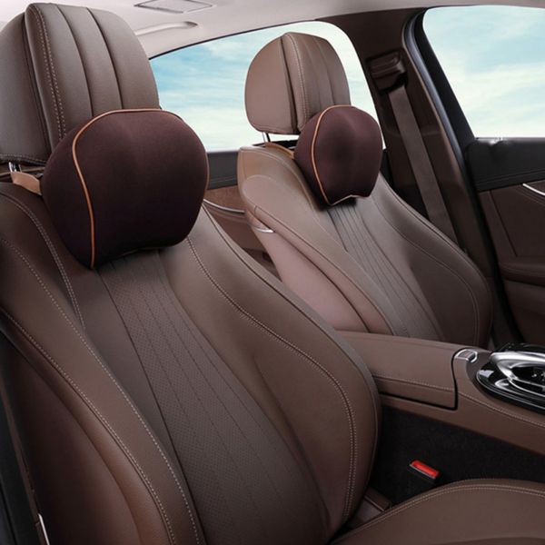 

подголовник подушка шеи space memory foam ткань шеи подголовник автомобиля чехлы автотранспортные подушки сиденья крышки