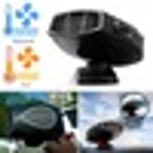 

150w 12v portable car truck vehicle electric air fan auto heater heating fan car windshield windows dryer defroster demister