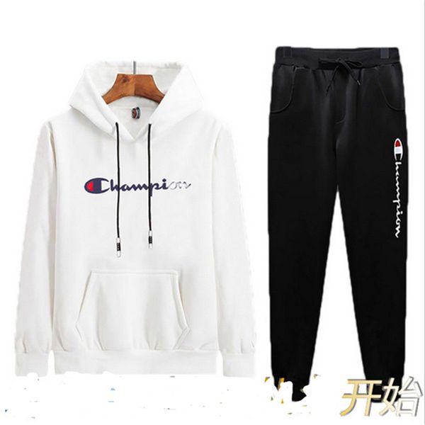 champion hoodie and pants set