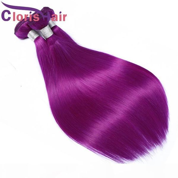 

silk straight плетение волос человеческий 3 связки малазийский virgin фиолетовый extensions предложения полный советы pre цветные фиолетовый, Black