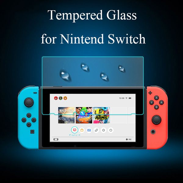 Vetro temperato premium per Nintend Switch Proteggi schermo su pellicola per telefono per Nintend Switch Nintendo Nitendo 2017 Vetro temperato