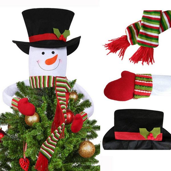 

christmas supplies hat snowman ornament xmas tree hanging diy decoration