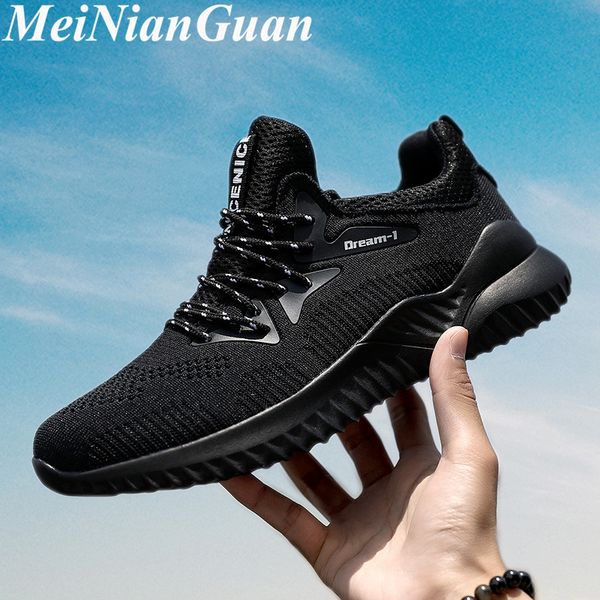 

men's summer sports shoes light man sneakers big size men sport shoes lace up male running shoe men low training footwear b2