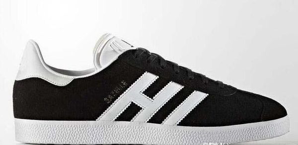 

2019 мужская Газель классический повседневная плоская обувь замша кроссовки откры