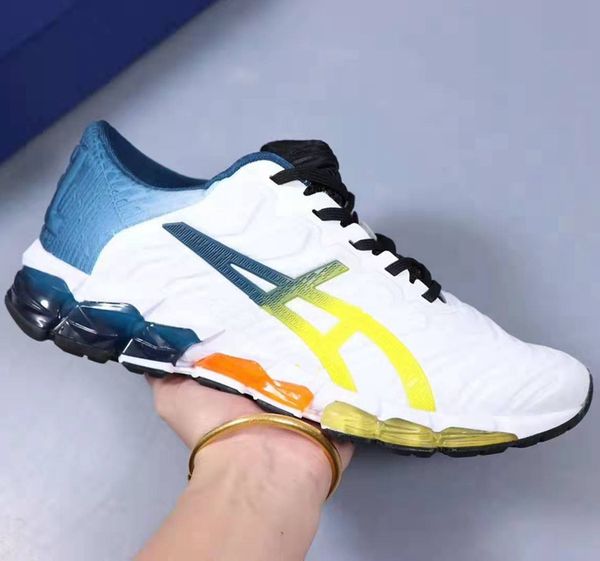 

gel-quantum 360 5 youth mens new running cushioning hococal shoes white black red piedmont grey students sneakers